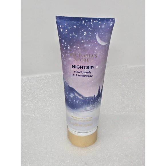 Victorias Secret Nightsip Violet Petals & Champagne Fragrance Lotion 236Ml/8 Oz - Picture 1 of 2